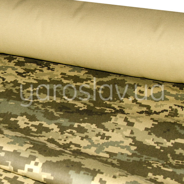 Tkanina diagonalna Pixel 80% bawełna/20% poliester 150 cm TM Yaroslav