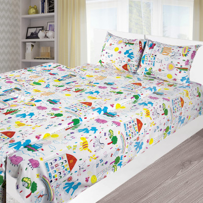 Komplet pościeli dziecięcej s979 Satin TM Jarosław