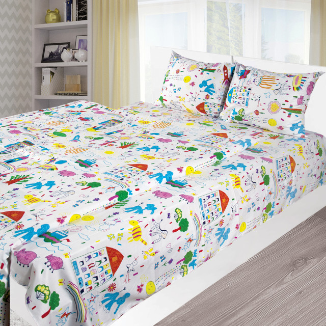 Komplet pościeli dziecięcej s979 Satin TM Jarosław