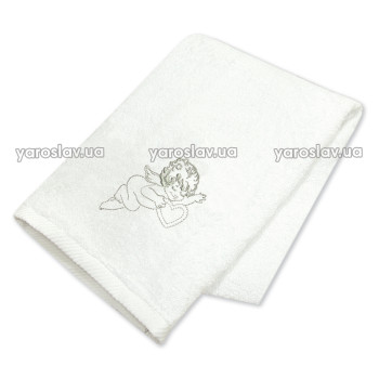 Kryżma ręcznik do chrztu Anioł 100x150 cm TM Jarosław