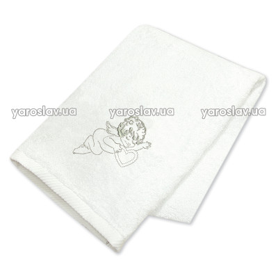 Kryżma ręcznik do chrztu Anioł 100x150 cm TM Jarosław