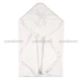 Kryżma frotte i perkal Aniołek 95x95 cm TM Jarosław