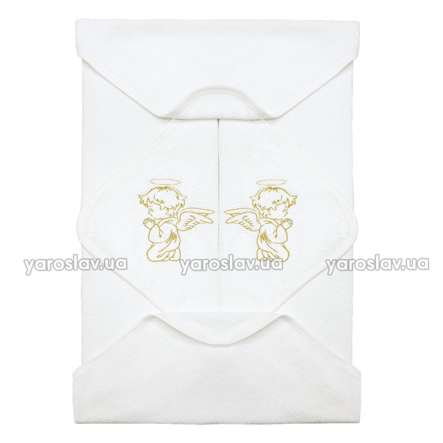 Kryżma frotte Aniołki 95x95 cm TM Jarosław