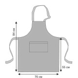 Fartuch z ręcznikiem Yaroslav Home m.K-174 fala morska D11 TM Yaroslav