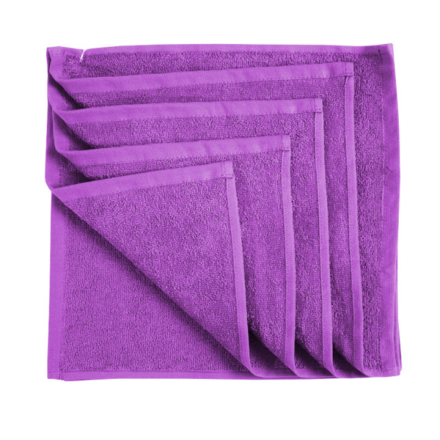 Zestaw serwetek frotte YAR-400 ciemny fiolet 6 szt. 30x30 cm TM Jarosław