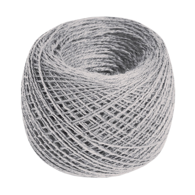 Przędza bawełna 14/2 nr.109 szary 50g/350m TM Jarosław