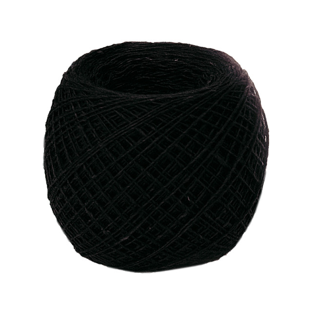 Przędza bawełna 14/2 nr.500 czarnych 50g/350m TM Jarosław