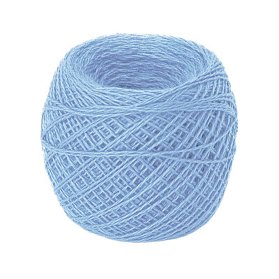 Przędza bawełna 14/2 nr.52 jasnoniebieski 50g/350m TM Jarosław