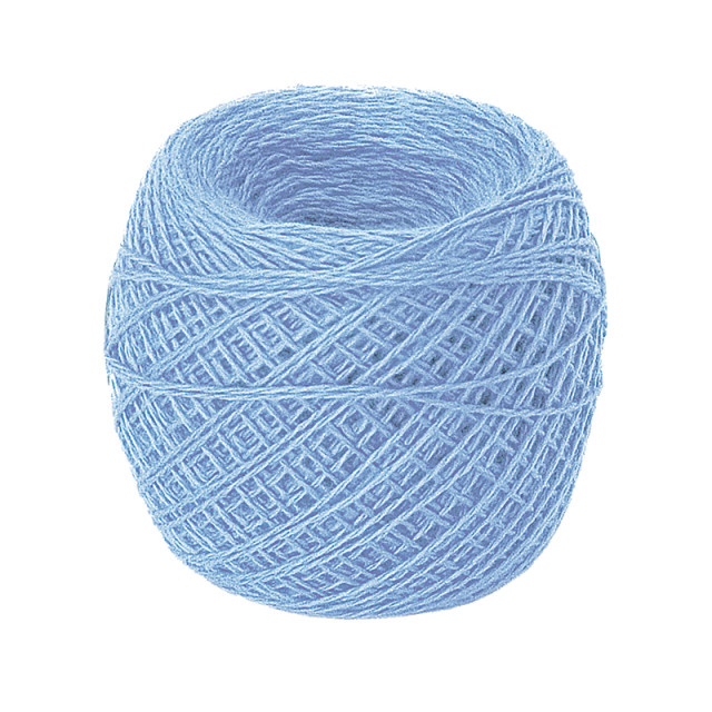 Przędza bawełna 14/2 nr.52 jasnoniebieski 50g/350m TM Jarosław