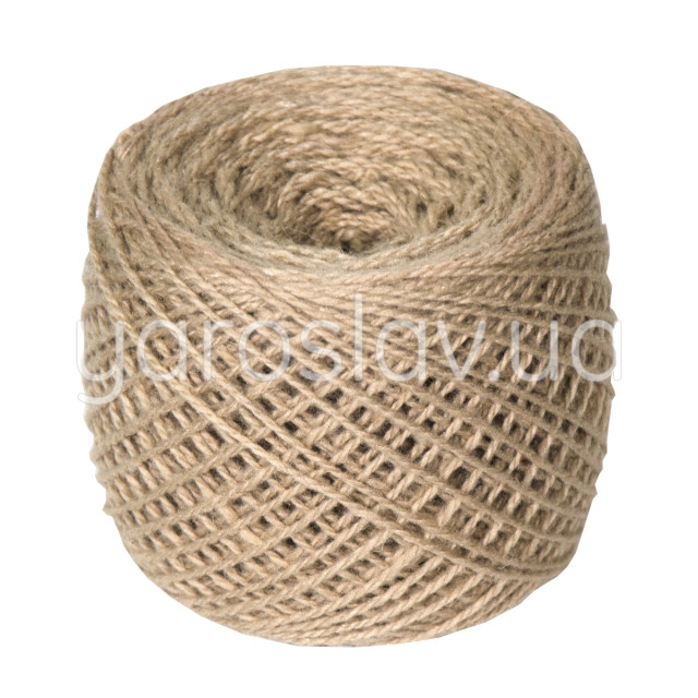 Przędza półwełniana 5/2 nr.167 beżowa 100g/250m TM Jarosław