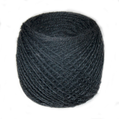 Przędza z wełny nowozelandzkiej 5/2 nr.119 ciemnoszary 100g/250m TM Jarosław