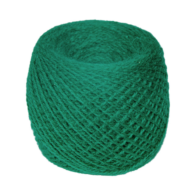 Przędza z wełny nowozelandzkiej 5/2 nr.81 zielony 100g/250m TM Jarosław