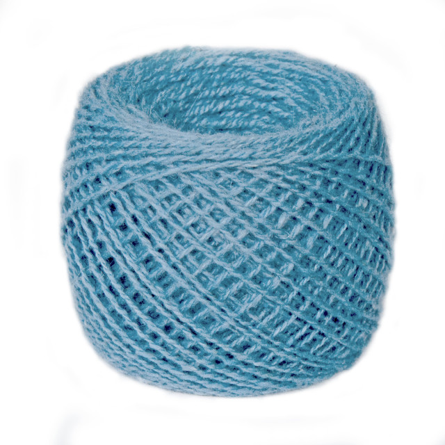 Przędza z wełny nowozelandzkiej 5/2 nr.57 jasnoniebieski 100g/250m TM Jarosław