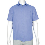 T-shirt lniany m.F-230 niebieski TM Yaroslav