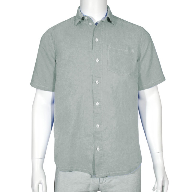 Теніска льон м.Ф-230 сіра