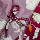 Szlafrok o zapachu wiskozy m.F-310 bordowym TM Yaroslav Szlafrok o zapachu wiskozy m.F-310 bordowym TM Yaroslav