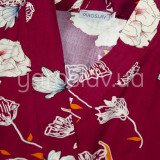 Szlafrok o zapachu wiskozy m.F-310 bordowym TM Yaroslav Szlafrok o zapachu wiskozy m.F-310 bordowym TM Yaroslav