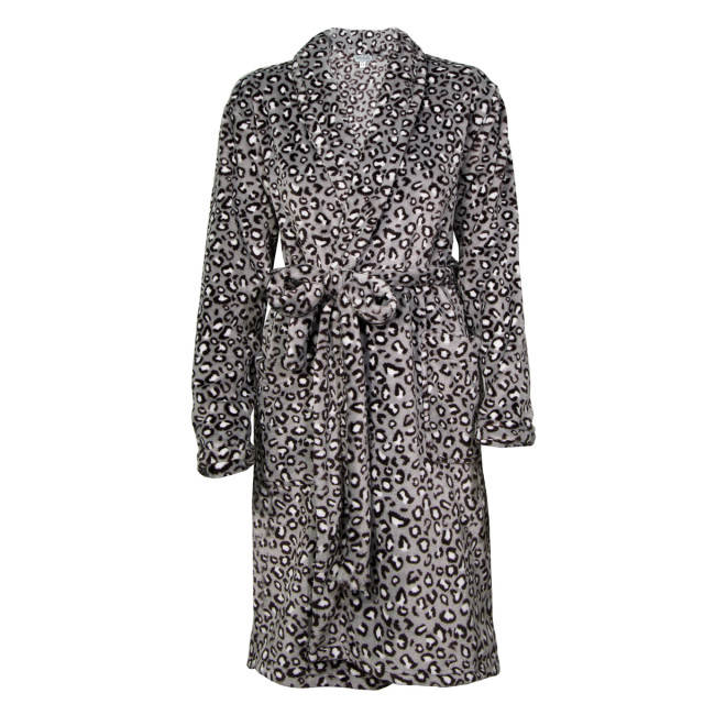 Szlafrok polarowy m.F-101 szary lampart TM Yaroslav