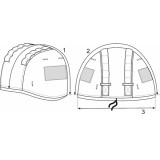 Pokrowiec na hełm SP-356 multicam TM Yaroslav Pokrowiec na hełm SP-356 multicam TM Yaroslav