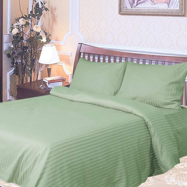 Prześcieradło Satin Stripe 01 gładkibarwiony TM Yaroslav