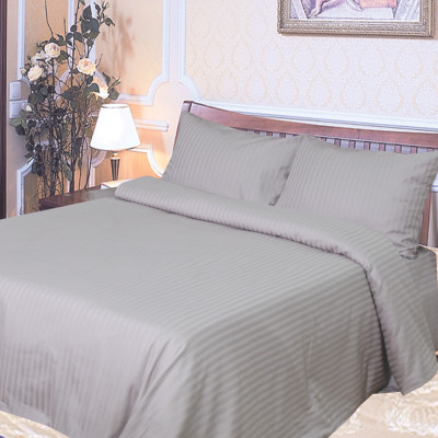 Prześcieradło Satin Stripe 03 gładkibarwiony TM Yaroslav