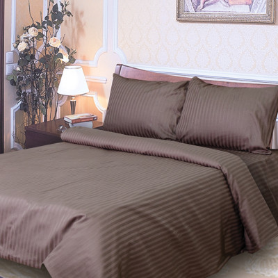 Prześcieradło Satin Stripe 06 gładkibarwiony TM Yaroslav