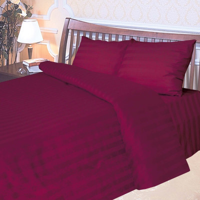 Komplet pościeli Satin Stripe 08 gładko pomalowany TM Yaroslav