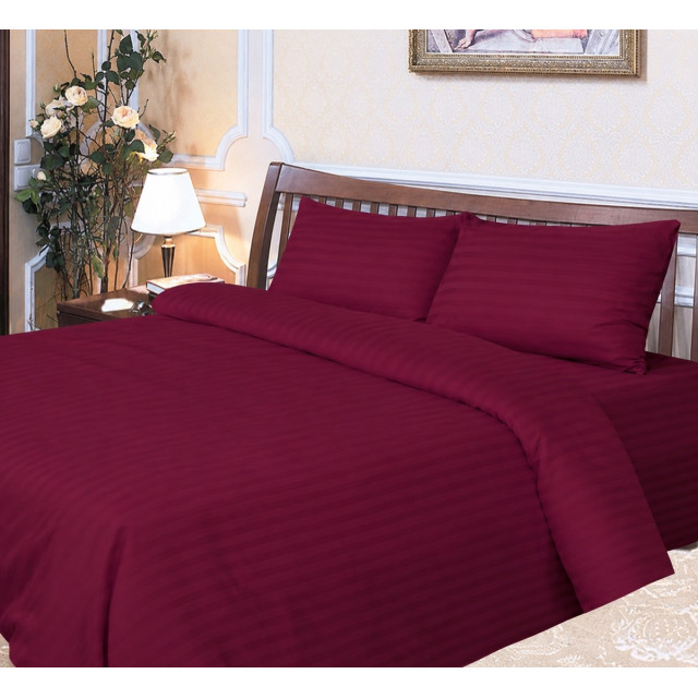 Prześcieradło Satin Stripe 08 gładkibarwiony TM Yaroslav