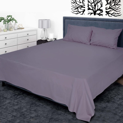 Prześcieradło perkal gładki barwiony 07 lawenda TM Yaroslav