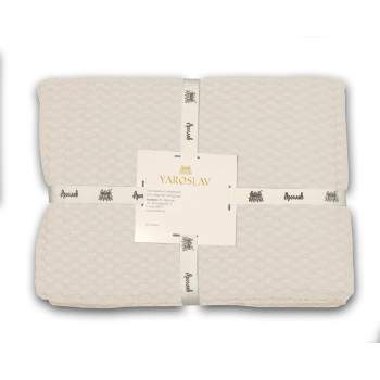 Ręcznik wafelek mleczny 75x135 cm TM Jarosław