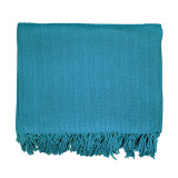 Pled bawełniany Pigtail fala morska 140x200 cm TM Jarosław Pled bawełniany Pigtail fala morska 140x200 cm TM Jarosław