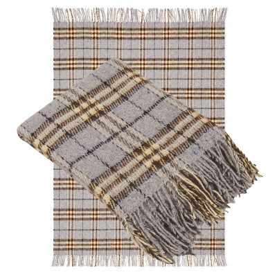 Plaid Elegancki półwełniany 140×200 cm des.6/18 TM Jarosław