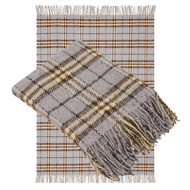 Plaid Elegancki półwełniany 140×200 cm des.6/18 TM Jarosław