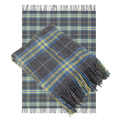 Plaid Elegancki półwełniany 140×200 cm des.6/32 TM Jarosław