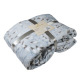 Pled polarowy f286 liście TM Yaroslav