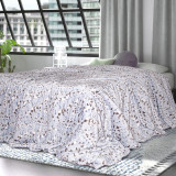 Pled polarowy f286 liście TM Yaroslav