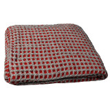 Plaid półwełna 3D 140x200 cm czerwony TM Jarosław