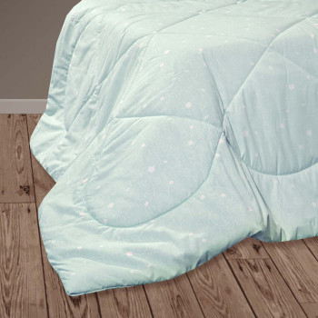 Kocyk pikowany perkal/silikon zielony TM Jarosław