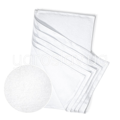 Zestaw serwetek frotte YAR-500 biały 6 szt. 30x50 cm TM Jarosław