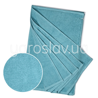 Zestaw serwetek frotte YAR-500 aqua 6 szt. 30x50 cm TM Jarosław