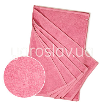 Zestaw serwetek frotte YAR-500 szkarłat 6 szt. 30x50 cm TM Jarosław