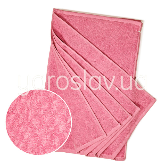 Zestaw serwetek frotte YAR-500 szkarłat 6 szt. 30x50 cm TM Jarosław