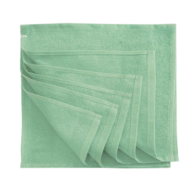 Zestaw serwetek frotte YAR-400  szaro-zielony 6 szt. 30x30 cm TM Jarosław