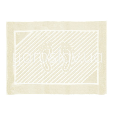 Mata do kąpieli frotte Bambus mlekowy 50x70 cm TM Yaroslav
