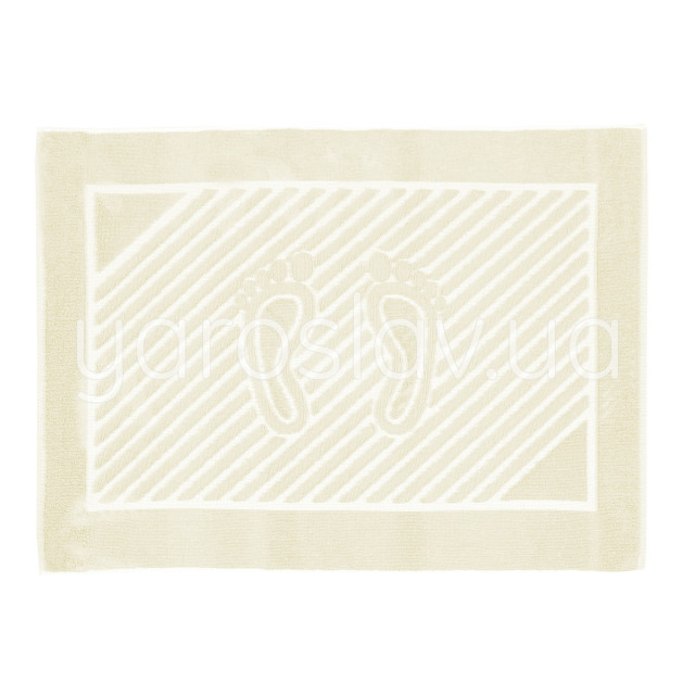 Mata do kąpieli frotte Bambus mlekowy 50x70 cm TM Yaroslav