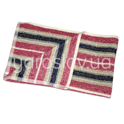 Ręcznik frotte półlniany d.7 pasek 40x70 cm TM Jarosław