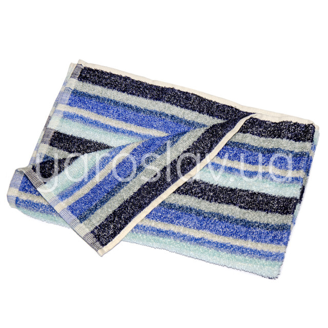 Ręcznik frotte półlniany d.8 pasek 40x70 cm TM Jarosław