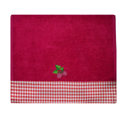 Ręcznik frotte ozdobiony Malina 40x70 cm TM Yaroslav
