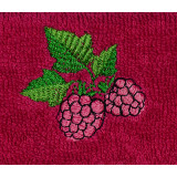 Ręcznik frotte ozdobiony Malina 40x70 cm TM Yaroslav