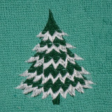 Ręcznik frotte z haftem choinka 40x70 cm TM Jarosław